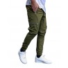 Men's Polyester Solid Men Stylish Cargo Track Pants