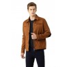 Leather Retail Suede Faux Leather Jacket For Men's