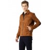 Leather Retail Suede Faux Leather Jacket For Men's