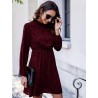 Women's Rayon Full Sleeve A-Line Knee-Length Western Dresses for Women or Girls