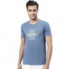 Round Neck Cotton Printed T-Shirt for Men