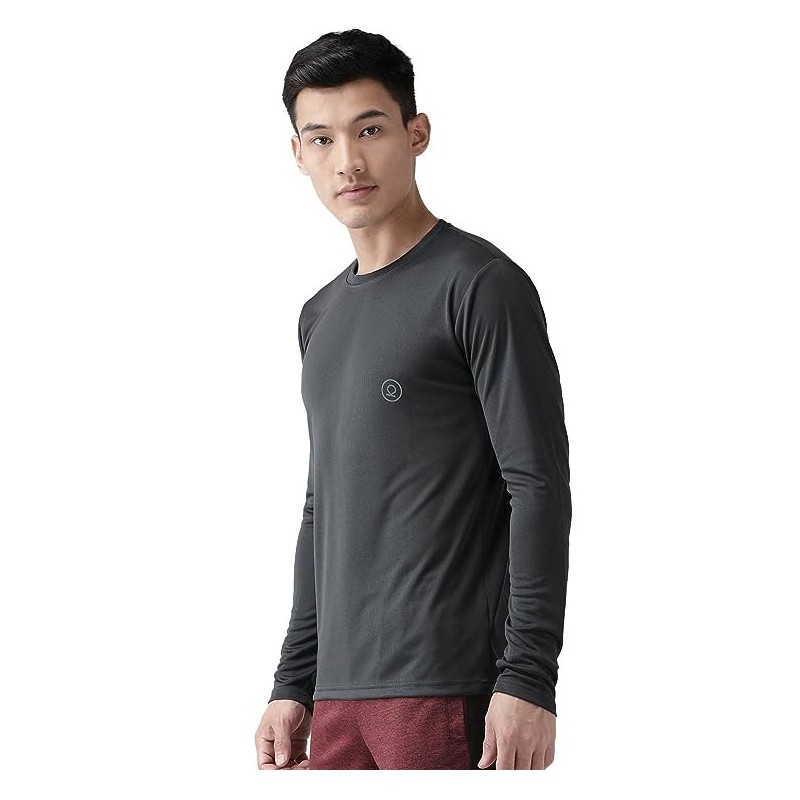 Men's Raglan Full Sleeves Gym T-Shirt
